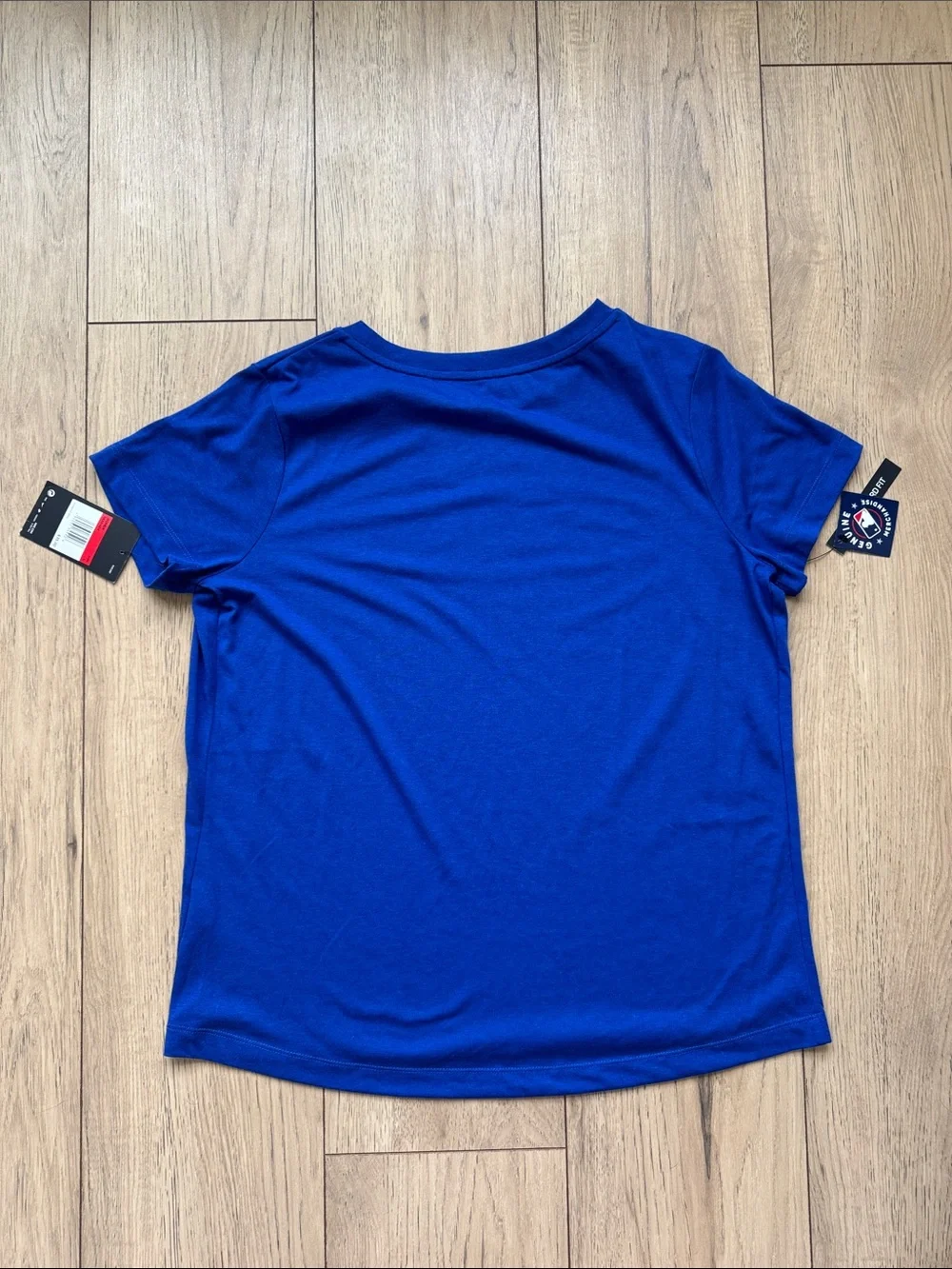 NWT Nike Chicago Cubs MLB Baseball T-Shirt Women’s L Blue Genuine Merchandise